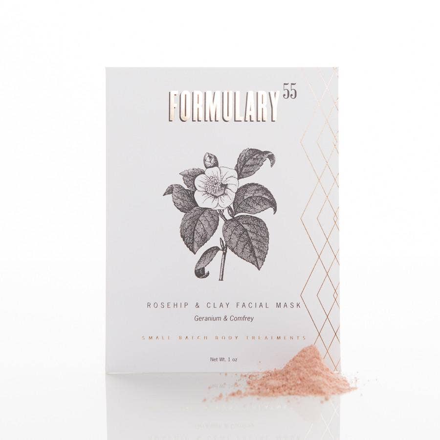 Rosehip + Clay Facial Mask - Silk & Twine Gift Co