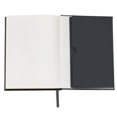 Black Linen Note to Self Journal
