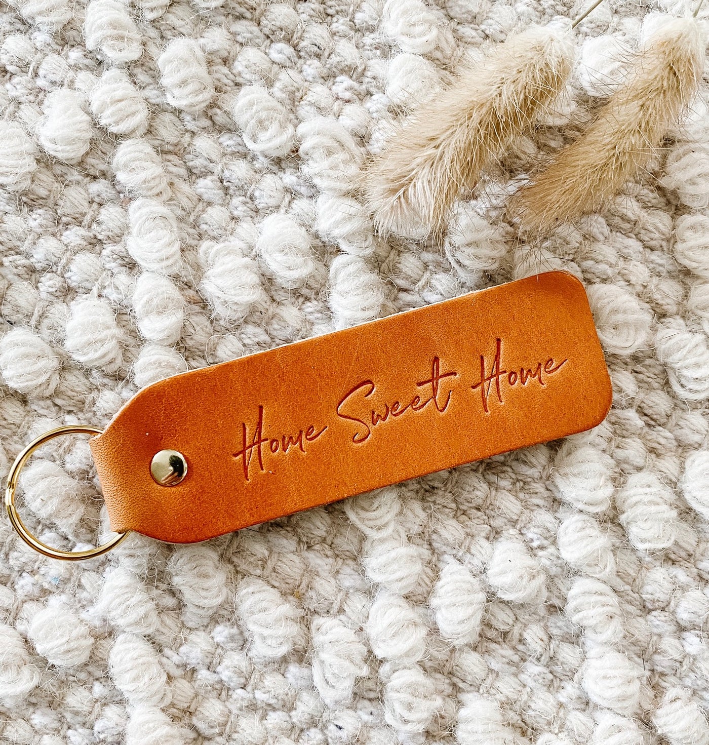 'Home Sweet Home’ Keychain - Silk & Twine Gift Co