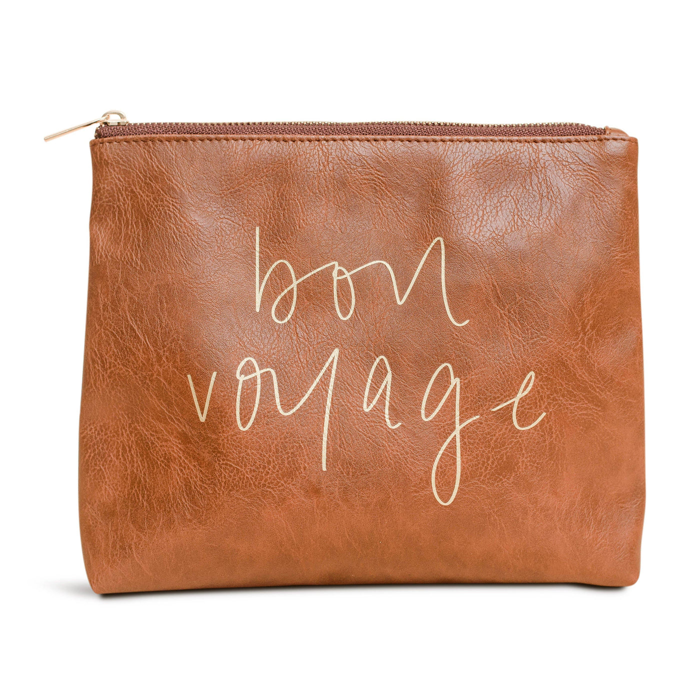 Bon Voyage Faux Leather Bag - Silk & Twine Gift Co